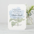 Recherche de blue hydrangea bridal shower invitations Botanique