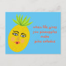 Recherche de fruit tropical cartes postales Ananas