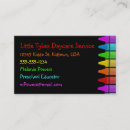 Zoek naar crayon visitekaartjes Kleurrijk