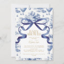 Zoek naar delft blue uitnodigingen Toile de jouy