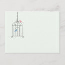 Recherche de cage à oiseaux cartes postales Vert