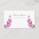 Recherche de belles fleurs cartes visite Customer