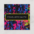 Recherche de peinture jaune cartes visite Noir