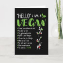 Recherche de vegan vœux cartes Vert