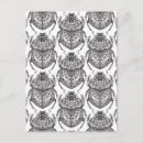 Recherche de main hamsa cartes postales Mandala