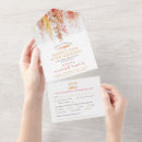 Recherche de automnal mariage invitations Marron