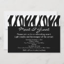 Recherche de entreprise cocktail invitations Noir et blanc
