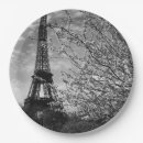 Recherche de tour eiffel vintage assiettes France