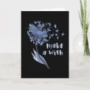 Recherche de pissenlits vœux cartes Fleur