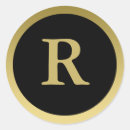 Recherche de lettre r autocollants Noir