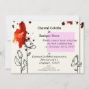 Recherche de sang éclaboussure invitations Rouge