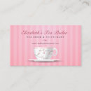 Recherche de salon de thé cartes visite Restaurant