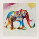 Recherche de éléphant vintage puzzles Pour tous