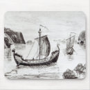 Recherche de bateau viking tapis souris École