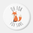 Recherche de renard drôle magnets Humour