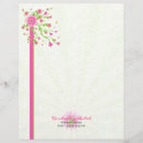 Zoek naar bloemen design briefpapier Groen