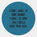Zoek naar mager stickers Grappig