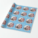 Recherche de globe papier cadeau Bonhomme de neige