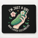 Recherche de concombre tapis souris Vert