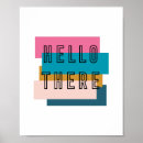 Zoek naar hallo posters Typografie