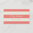Recherche de rayures roses cartes visite Professionnel