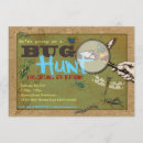 Recherche de insectes invitations Partie d'insecte