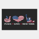 Recherche de drapeau de new york autocollants Liberté