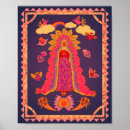 Recherche de notre dame guadalupe posters Floral