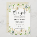 Recherche de sweet baby shower fille invitations Rose