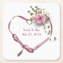 Recherche de anneaux de mariage sous verres Rose