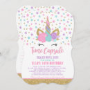 Recherche de unicorn anniversaire invitations Magique