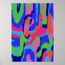 Zoek naar neon blauw posters Contemporary