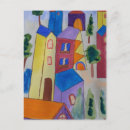 Recherche de arbre jaune cartes postales Bleu