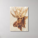 Recherche de occidental impressions sur toile Élans