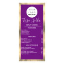 Recherche de rose et noir cartes publicitaires Spa