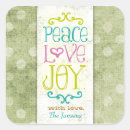 Recherche de peace love joy autocollants Joie