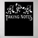 Recherche de note de musique posters Vintage