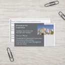 Recherche de entrepreneur de bâtiment cartes visite Customer