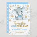 Recherche de winter one derland invitations Pour enfants