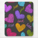 Recherche de style romantique tapis souris Amour