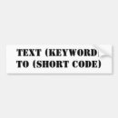Recherche de messages voiture autocollants Texte