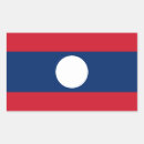 Recherche de drapeau laos autocollants Laotien