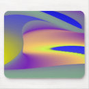 Recherche de arc en ciel abstrait tapis souris Bleu