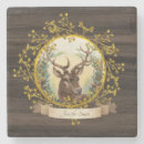 Recherche de stag dessous de verres Rustique