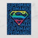 Recherche de super man cartes postales Logo de superman