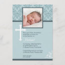 Recherche de croix blanche invitations Garçon