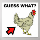 Recherche de poulet drôle posters Blague