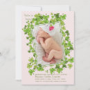 Recherche de shamrock vœux cartes Annonce de naissance