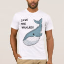 Recherche de sauvez les baleines tshirts Mignon