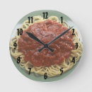Recherche de nourriture italienne horloges Spaghetti